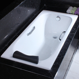 铸铁单人浴缸酷德卫浴小户型嵌入式进口浴盆池1.3/1.4/1.5/1.7米
