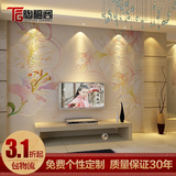 瓷砖背景墙 简约现代 电视 沙发客厅背景墙瓷砖 雕刻 百合