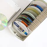 韩国Actto安尚光盘盒创意CD盒包大容量DVD光碟收纳盒 防盗锁 包邮