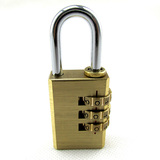 特卖优质全铜密码锁小挂锁健身房橱柜锁衣柜锁背包锁箱包锁MG283