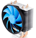 九州 玄冰智能版 CPU散热器静音 CPU风扇AMD/intel通用 铜管散热