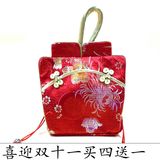 包邮女式旗袍包中国风宴会手提包丝绸休闲包特色出国送老外礼物