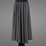 LLBBI专柜正品圣迪奥2015秋冬新款松紧腰垂感长裙S13281147半身裙