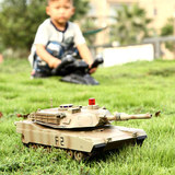美致红外对战遥控坦克 超大充电动儿童玩具越野车坦克汽车模型