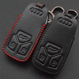 2016款奥迪Q7钥匙包新奥迪TT/TTS真皮钥匙套汽车专用新Q7钥匙扣包