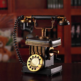 复古铁艺电话机模型摆件 影楼摄影道具 橱窗酒吧展示装饰工艺礼品