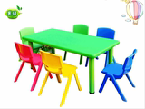 包邮园桌椅 可升降儿童学习桌椅塑料课桌手工画画桌子长方桌