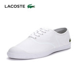 LACOSTE/法国鳄鱼男鞋 16新品低帮时尚休闲白色透气帆布鞋 RENE