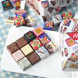 日本喜糖/进口食品 松尾多彩巧克力160g 27枚礼盒巧克力