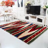 高级特色沙发地毯 韩国丝地毯客厅茶几垫长方形 新疆民族风地毯