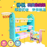 韩版儿童玩具收纳架 宝宝整理储物柜 幼儿园书架幼儿玩具架包邮