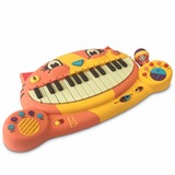 【正品】美国B.toys大嘴猫琴音乐电子琴宝宝小钢琴儿童麦克风玩具