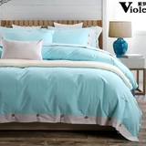 紫罗兰家纺 全棉纯棉四件套欧式美式床品套件床上用品床上四件套