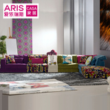 【商场同款】ARIS爱依瑞斯 现代时尚客厅布艺沙发组合 拉齐奥7代