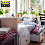 IKEA 宜家代购 汉尼斯 坐卧两用床 沙发床 带储物抽屉 原2999