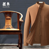 男士唐装春季青年服装中式礼服中国民族风外套中老年长袖大码上衣