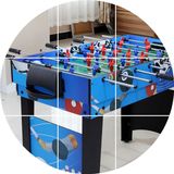 正品保证TZY多功能游戏桌 桌上足球机 桌上冰球 台球桌 儿童玩具