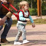 婴儿学步带 春夏四季 宝宝学步带两用透气提篮式儿童防走失学行带