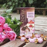 现货美国代购Godiva高迪瓦歌帝梵草莓芝士蛋糕巧克力松露袋装喜糖