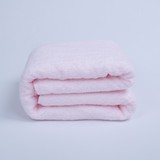 内销 纯全棉毛圈超大毛巾浴巾 保暖 90*180CM 粉色 1.27斤