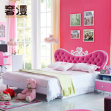 奢漫欧式儿童床1.5女孩公主床储物组合卧室家具1.2米学生单人床