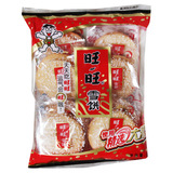 84g旺旺雪饼 大米饼仙贝 休闲零食小食品整箱批发 办公室营养小吃
