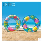正品INTEX浮圈58245 儿童游泳圈加厚动物浮圈 5-10岁3