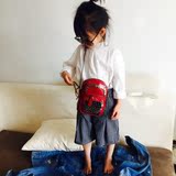 儿童包包单肩斜挎潮包公主链条铆钉小背包女孩出游时尚玩具零食包