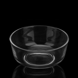 莹润 玻璃碗 微波炉碗泡面碗汤碗沙拉碗透明米饭碗大中小碗 小号