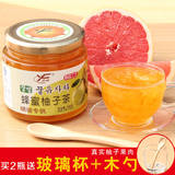 【买2瓶送水杯木勺】意峰蜂蜜柚子茶500g/瓶 韩国风味水果茶