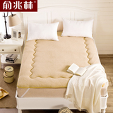 俞兆林床上用品加厚羊羔绒榻榻米床垫单双人床护垫垫子床褥子