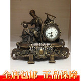 古钟铜机械|仿古做旧机械座钟|老式上弦台钟|欧式钟表|西洋家装