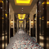 华德地毯 走道走廊工程 酒店宾馆快捷酒店 尼龙印花满铺地毯