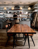 北欧经典实木家具餐桌书桌简约宜家餐桌椅组合现代原松木餐桌