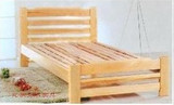 特价促销简易实木床田园韩式实木家具单人床双人床儿童床组合床