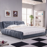 包邮 布床可拆洗 布床双人床1.8米布床软体床小户型CBD慕思风布床
