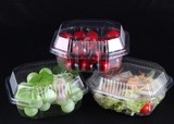 加厚一次性沙拉盒透明塑料PET蔬菜水果沙拉盒鲜果切打包盒