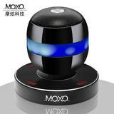 MOXO无线充电蓝牙磁悬浮迷你音响便携式低音炮小音箱创意礼品音箱