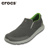 Crocs2016春秋季低帮懒人不系带纯色专柜胶粘鞋男帆布鞋官方授权