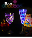 创意七彩发光水杯酒吧专用 发光 杯子  闪光杯 开关酒杯创意礼品