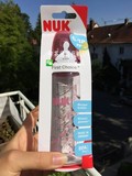 德国本土代购NUK婴儿宽口径PP塑料奶瓶防胀气硅胶奶嘴150/300ml