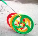 幼儿园户外运动 童地龙圈 体育健身玩具 塑料风火轮 感统训练器材