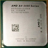 AMD A4-3400 双核APU CPU FM1接口 集成GPU 2.7G 正式版散片