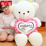 泰迪熊毛绒玩具熊玩偶熊猫抱枕公仔布娃娃女生抱抱熊生日礼物大熊