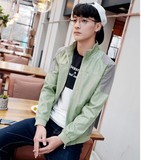 杰克琼斯官方旗舰店2016韩版春季青春流行男士夹克外穿外套长袖