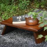 美齐家具  原木飘窗小桌子茶几中式日式实木榻榻米炕桌床上电脑
