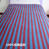 家纺床上用品秋冬季高密度纯棉老粗布中式四件套双人床单1.8m包邮