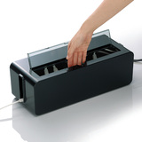 日本进口 inomata电线整理盒收纳盒电源插线板集线器排插座集线盒