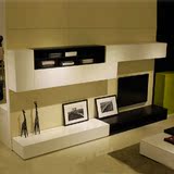 钢琴烤漆电视柜定做现代简约烤漆客厅电视柜视听柜吊柜组合柜特价