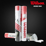 Wilson威尔逊 Team比赛羽毛球 威尔逊训练耐打王稳定鸭毛羽毛球